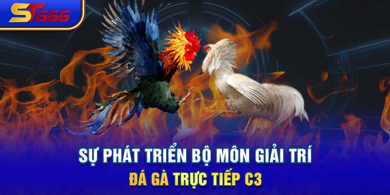 Sự phát triển bộ môn giải trí đá gà trực tiếp C3