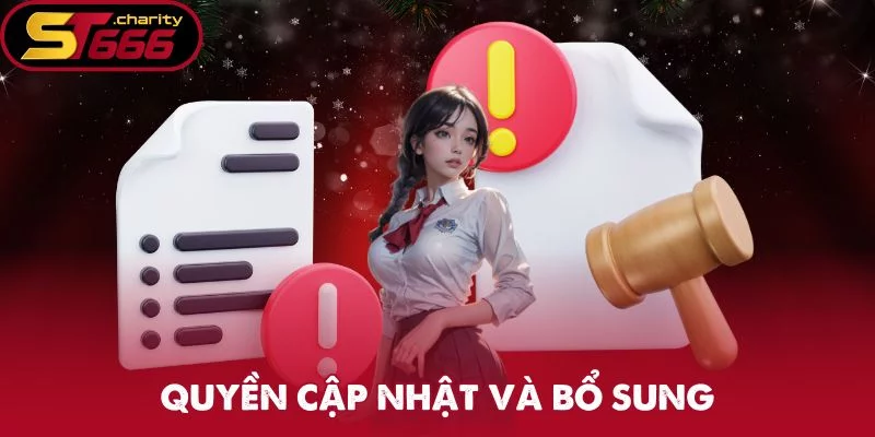 Quyền cập nhật và bổ sung Quyền cập nhật và bổ sung